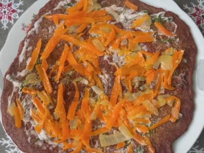 Užkandis iš kepenų tortas Žingsnis 14