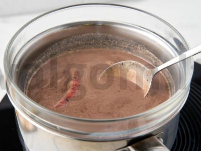 Karštas šokoladas su pipirais Žingsnis 3