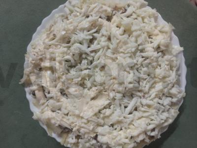 Salotas „Mimoza“ su džiovintu česnaku Žingsnis 5