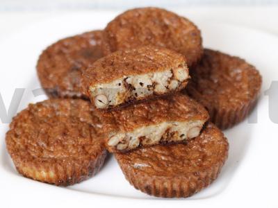 Varškės keksiukai su džiovintais vaisiais pagrindine nuotrauka