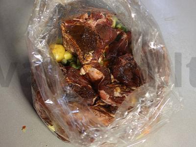 Aviena su daržovėmis granatų padaže Žingsnis 6