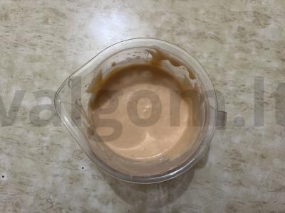 Česnakinė pupelių užtepėlė duonai Žingsnis 3