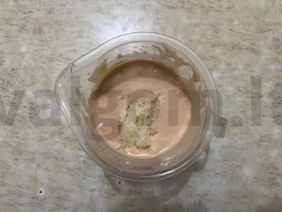 Česnakinė pupelių užtepėlė duonai Žingsnis 6