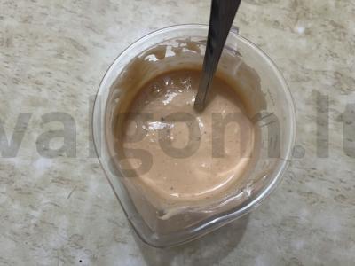 Česnakinė pupelių užtepėlė duonai Žingsnis 8