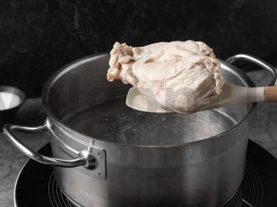 Vištienos ir ryžių sriuba Žingsnis 1