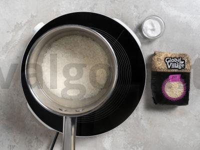 Poke su lašiša Žingsnis 1