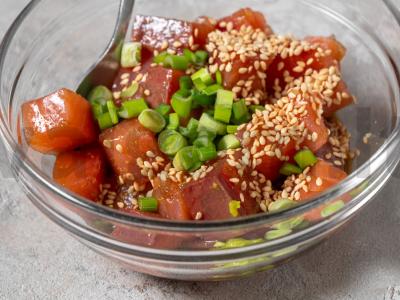 Poke su lašiša Žingsnis 3