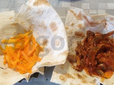 Tortilijos su silke Žingsnis 5