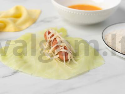 Dešrelės kopūstuose Žingsnis 4