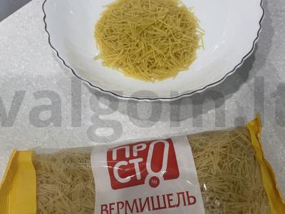 Kaimo sriuba su vištienos krūtinėlėmis ir makaronais Žingsnis 9