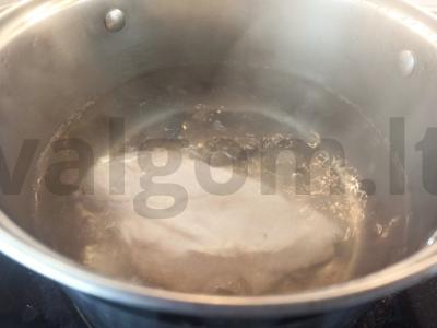 Lengva šašlykinė su vištiena ir daržovėmis Žingsnis 1