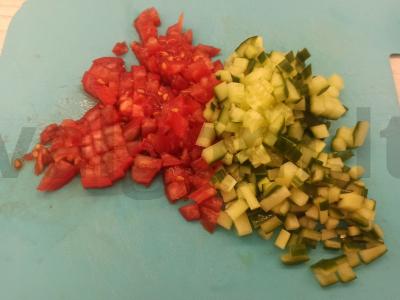 Lengva šašlykinė su vištiena ir daržovėmis Žingsnis 2