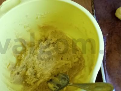 Paprasti migdolų sausainiai Žingsnis 3