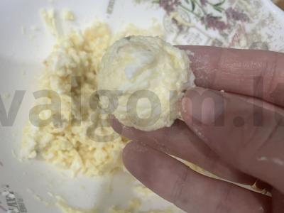 Užkandžių rutuliukai „Bumble“ Žingsnis 7