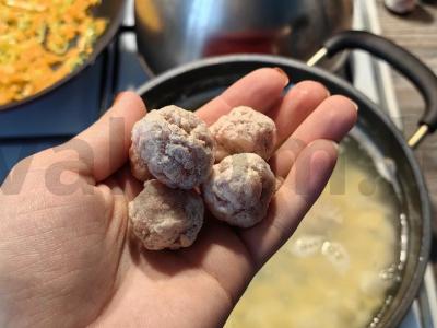 Vaikų sriuba su meatballs Žingsnis 6