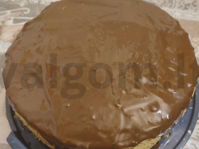 Naujųjų metų tortas „Saldžios fantazijos“ Žingsnis 10