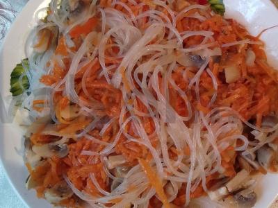 Funchosa su sojų padažu Žingsnis 14