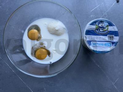 Šokoladiniai pyragaičiai „Pušų kankorėžiai“ Žingsnis 2