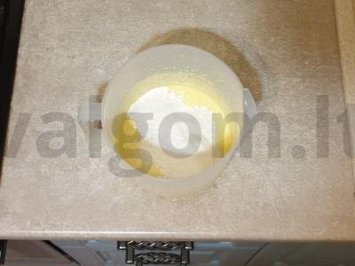 Lengvi keksiukai su citrinos sultimis Žingsnis 5