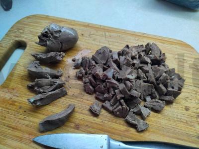 Indėnų širdelės su daržovėmis pietums Žingsnis 1