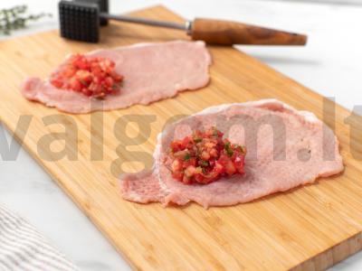 Kiauliena su pomidorais Žingsnis 8