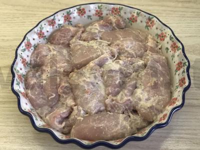 Vištienos filė garstyčių marinate Žingsnis 3