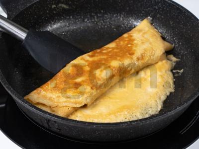 Japonų omletas tamago Žingsnis 13