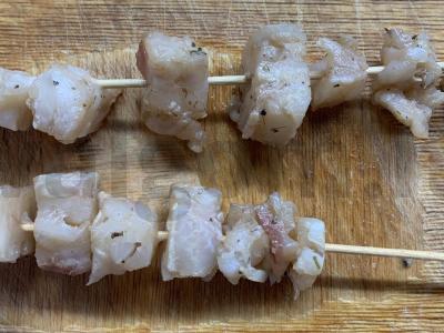 Žuvies filė šašlykas Žingsnis 5