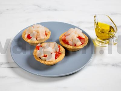 Tartaletės su plekšnėmis ir feta sūriu Žingsnis 3