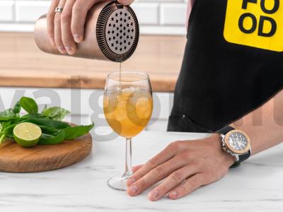 „Beib daikiri“ su džinu ir likieriu Žingsnis 3