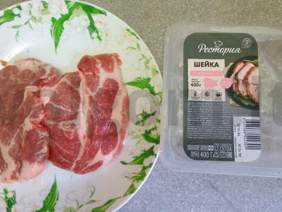 Kepta kiaulienos kaklas ir bulvės Žingsnis 2