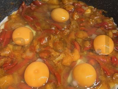 Šakšuka pusryčiams per 25 minutes Žingsnis 9