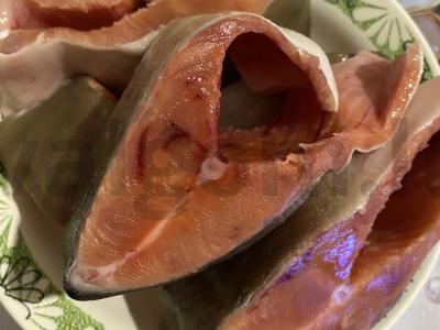 Kepta lašiša per 40 minučių Žingsnis 1