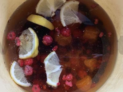 Karštas nealkoholinio punšo Žingsnis 4