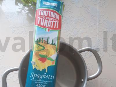 Makaronai su midijomis grietinėlės padaže Žingsnis 3