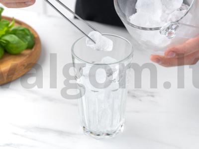 Kokteilis „Krinžovnikas“ su laimu ir baziliku Žingsnis 3