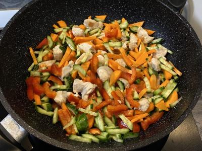 Funchosa pagal Stavropolio Žingsnis 3