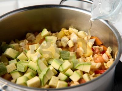 Klasikinis daržovių troškinys su kopūstais Žingsnis 12