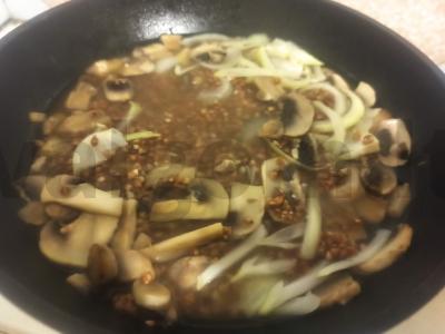 Grikių košė su pievagrybiais ir svogūnais pietums Žingsnis 2