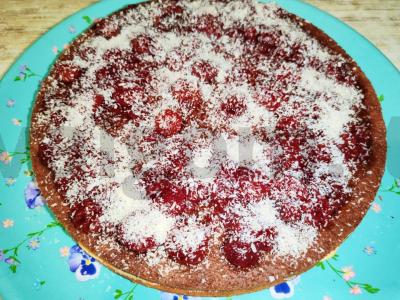 Biskvitinis tortas su virta saldžia grietinėle, rikota ir cinamonu Žingsnis 8