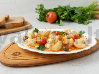 Žiedinė kopūstai marinate pagrindine nuotrauka