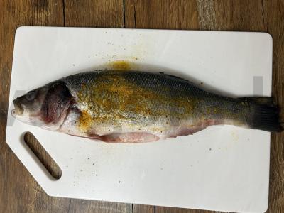 Keptas sėklinis su citrusiniais vaisiais ir rozmarinu Žingsnis 4