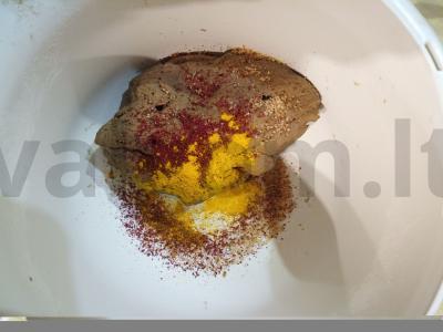 Lininis batonėlis ant rauginto tešlos Žingsnis 2