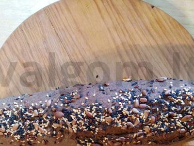 Lininis batonėlis ant rauginto tešlos Žingsnis 4