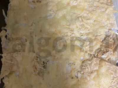 Sluoksniuota lazanija iš lavašo su sūriu, varške ir aviečių džemu Žingsnis 8