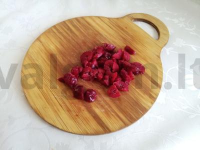 Desertas „Vyšnių rojus“ Žingsnis 3