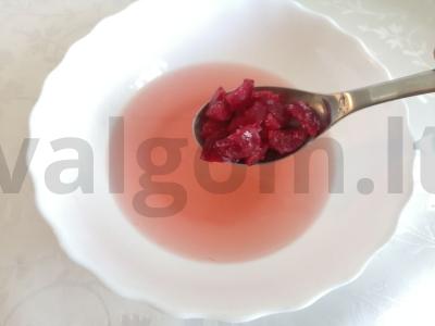 Desertas „Vyšnių rojus“ Žingsnis 4