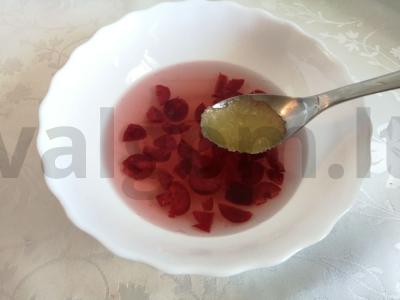 Desertas „Vyšnių rojus“ Žingsnis 5