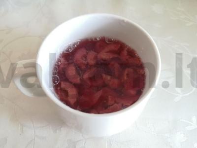 Desertas „Vyšnių rojus“ Žingsnis 6