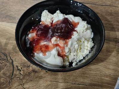 Blynai su varške ant blynų miltų Žingsnis 5